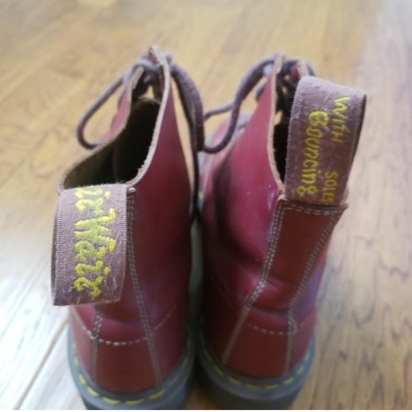 RARE DR MARTENS 1460 Vintage Made In England Boots 8-eye - Picture 8 of 8